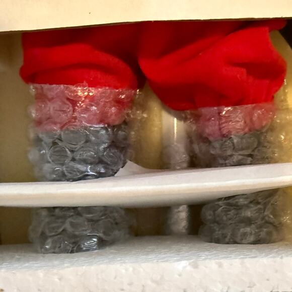 1997 Santa KEWPIE Porcelain Doll Under the Mistletoe by Danbury Mint NRFB - Picture 7 of 12